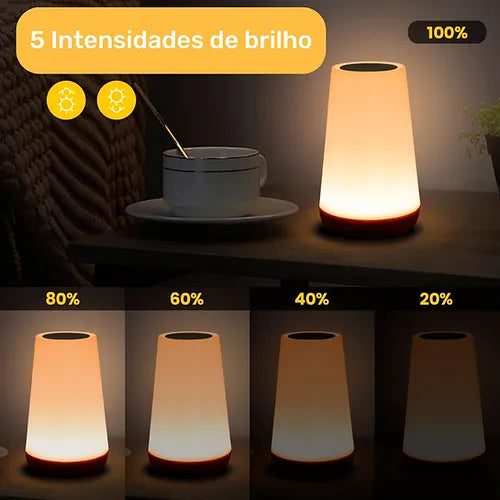 NightLamp - Luminária LED com 13 Cores