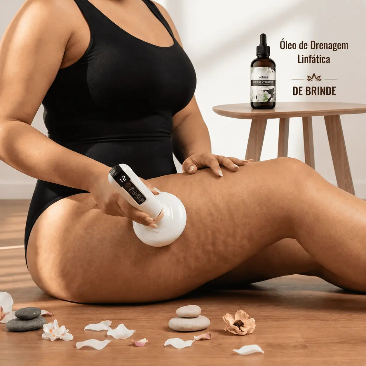 Velura™ | Massageador para Drenagem e Contorno das Pernas