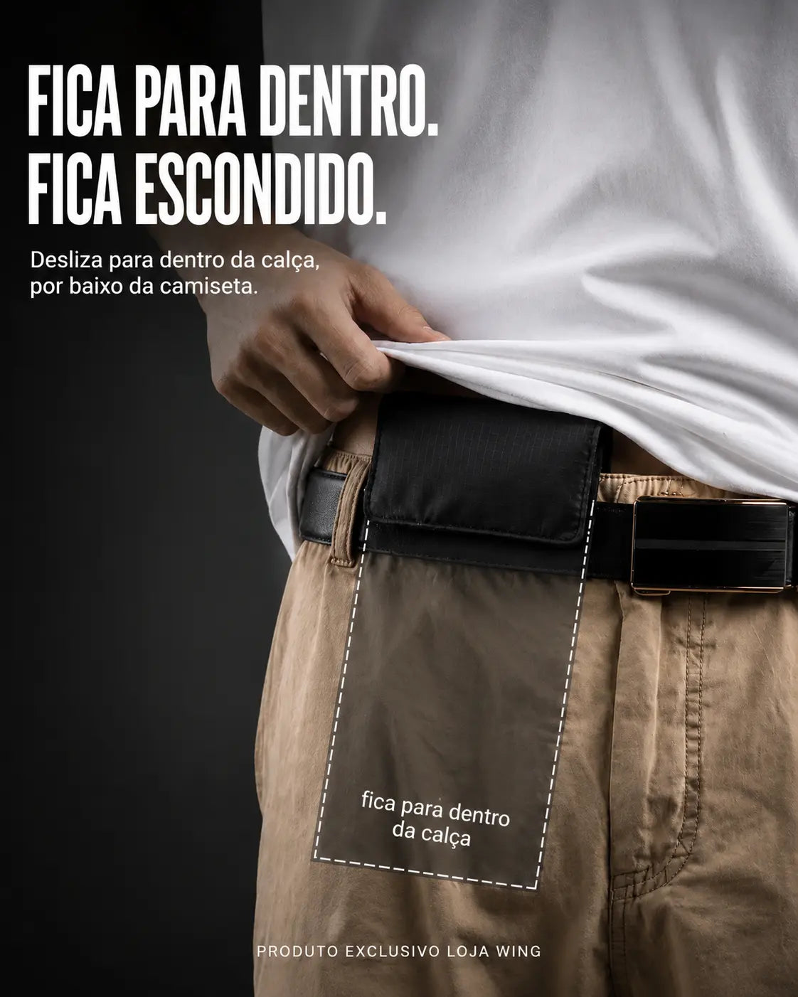 Phantom™ Carteira Oculta com Proteção RFID