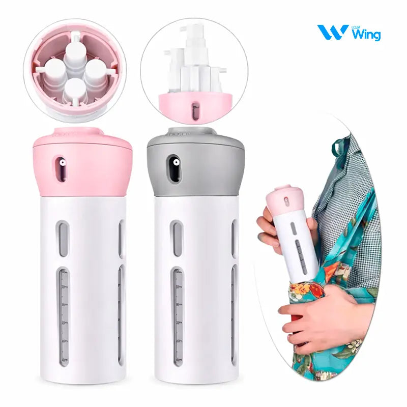 SmartTravel™ – Dispenser Multiuso 4 em 1