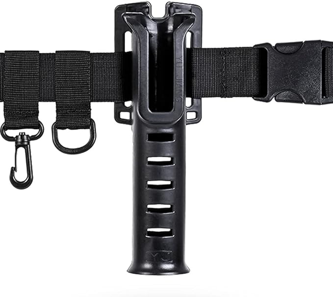 Cinto Multifuncional Ajustável com Suporte para Vara de Pesca