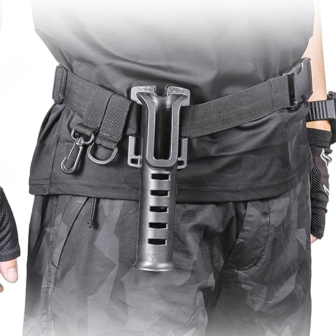 Cinto Multifuncional Ajustável com Suporte para Vara de Pesca