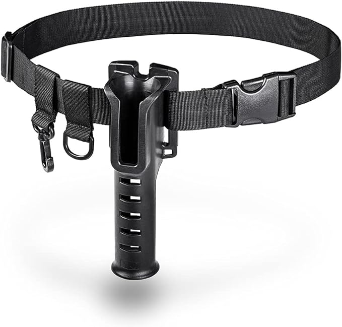 Cinto Multifuncional Ajustável com Suporte para Vara de Pesca