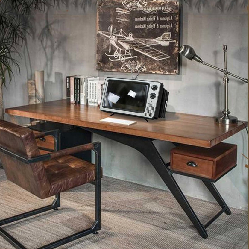 ZoomView™ – Amplificador de Tela para Celular Estilo Retrô HD