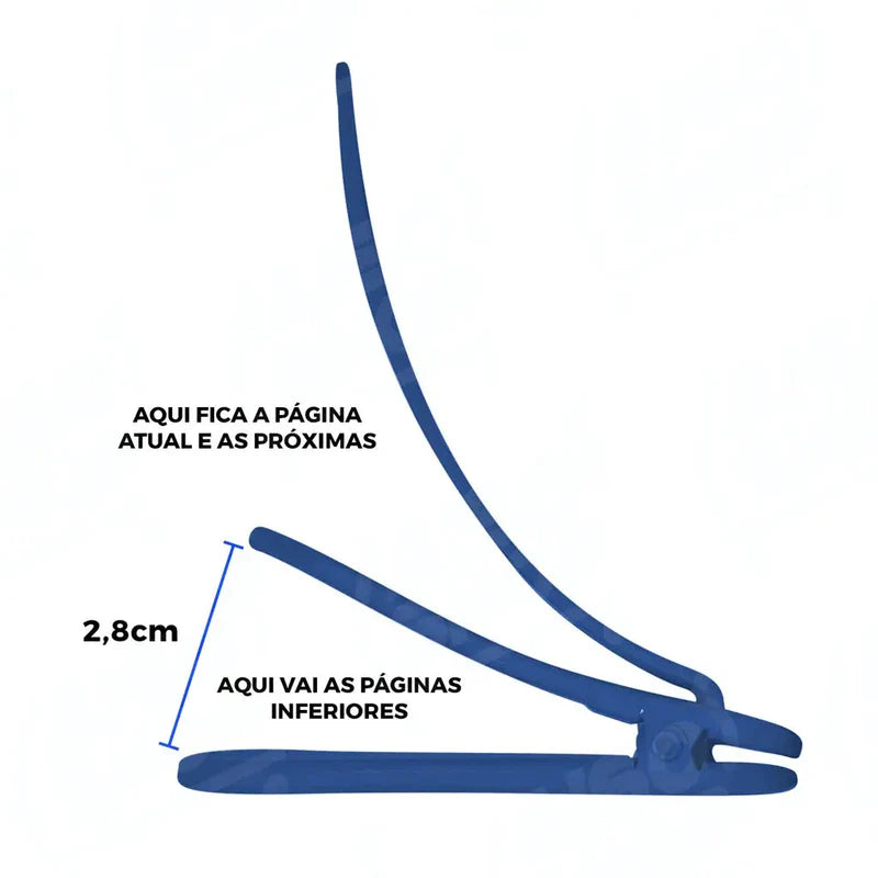 BookMark™ – Marcador de Página Inteligente (Kit com 3 unidades)