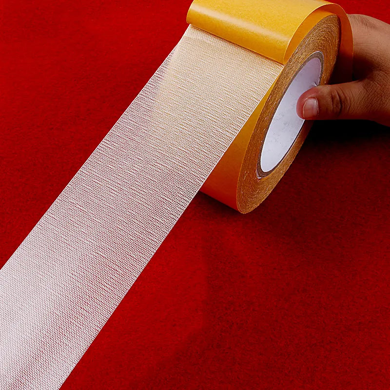 SuperGrip - Fita Adesiva de Tecido Dupla Face de Fixação Super Forte [FITA PREMIUM]