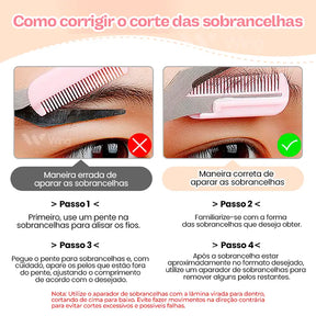 TrimmerPRO® - Aparador de Sobrancelhas + [BRINDE EXCLUSIVO]