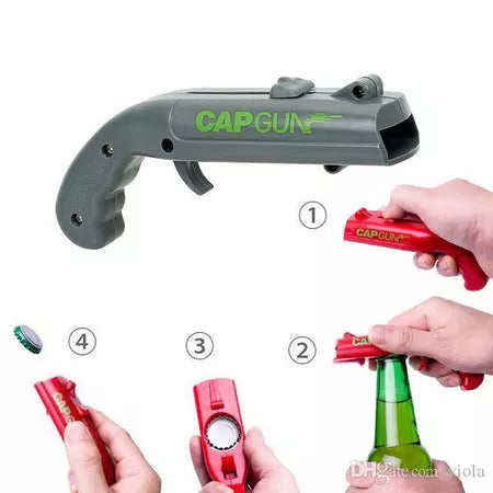 TapShot™ - Abridor de Garrafas Dispara Tampinhas
