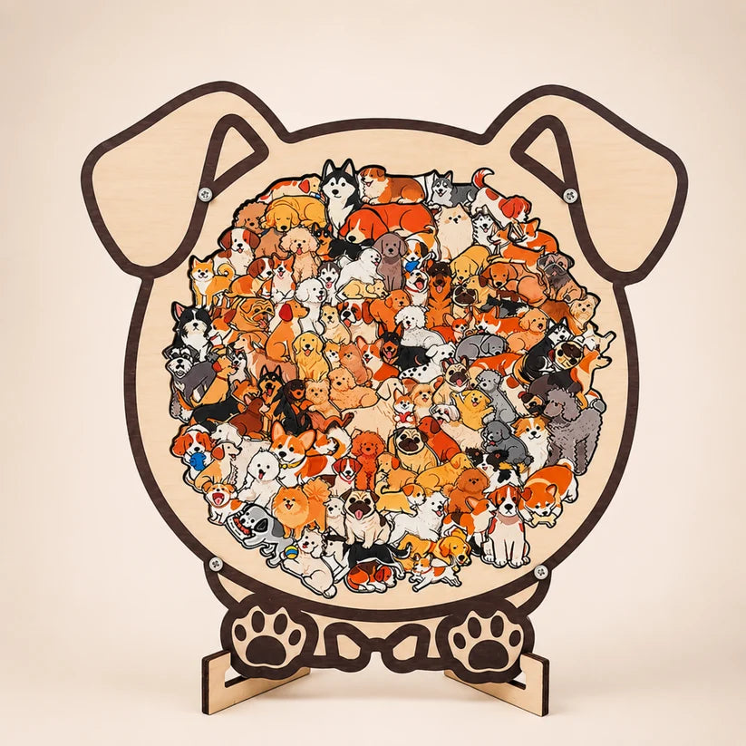 Pawzzle™ – Quebra-Cabeça de Gatos e Cachorros Antiestresse